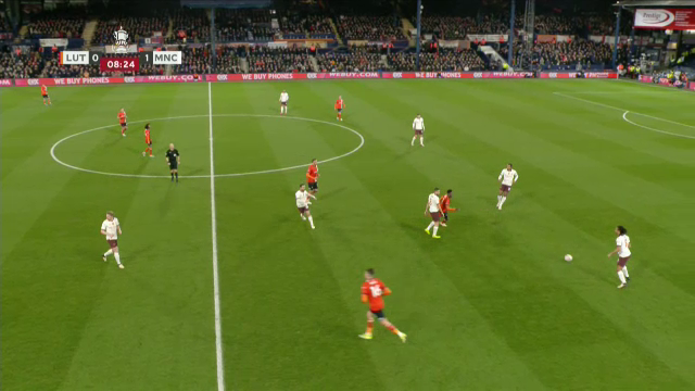 Luton – Manchester City 2-6 | Opt goluri, trei marcatori. Meciul a fost în direct pe Pro Arena & VOYO