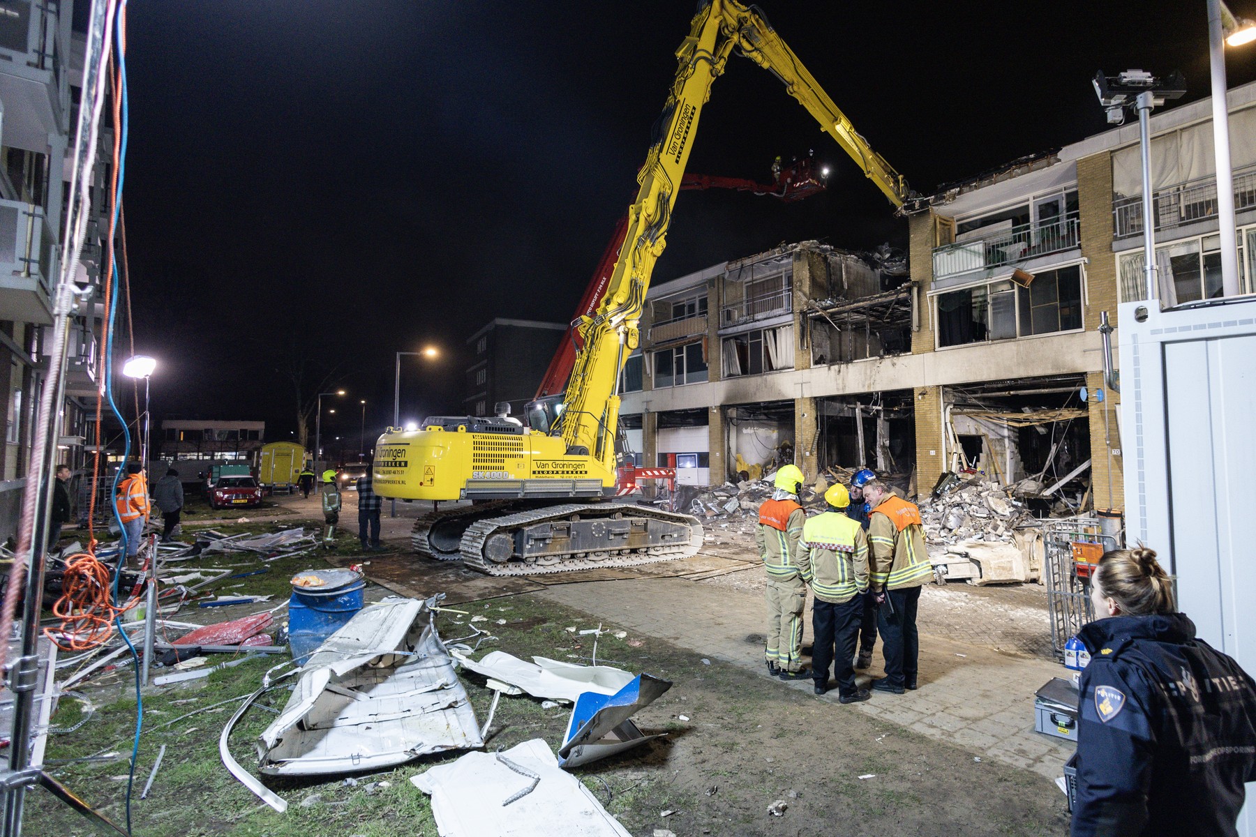 EXPLOZIE puternică într-un garaj subteran din Rotterdam