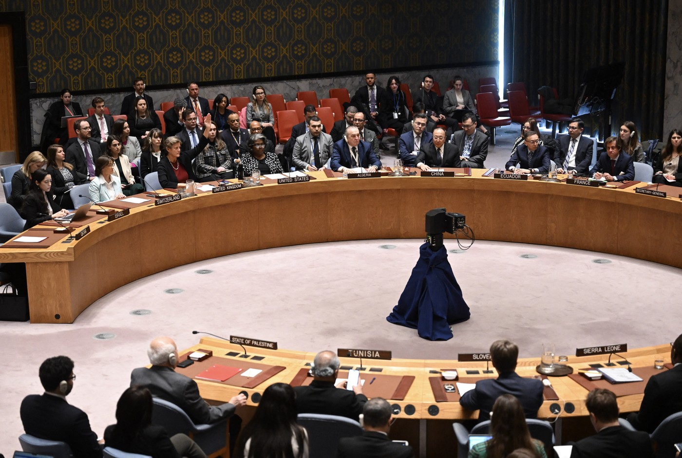 SUA motivează BLOCAREA unui plan de armistițiu în Consiliul de Securitate ONU /Mahmoud Abbas condamnă acțiunea Washingtonului