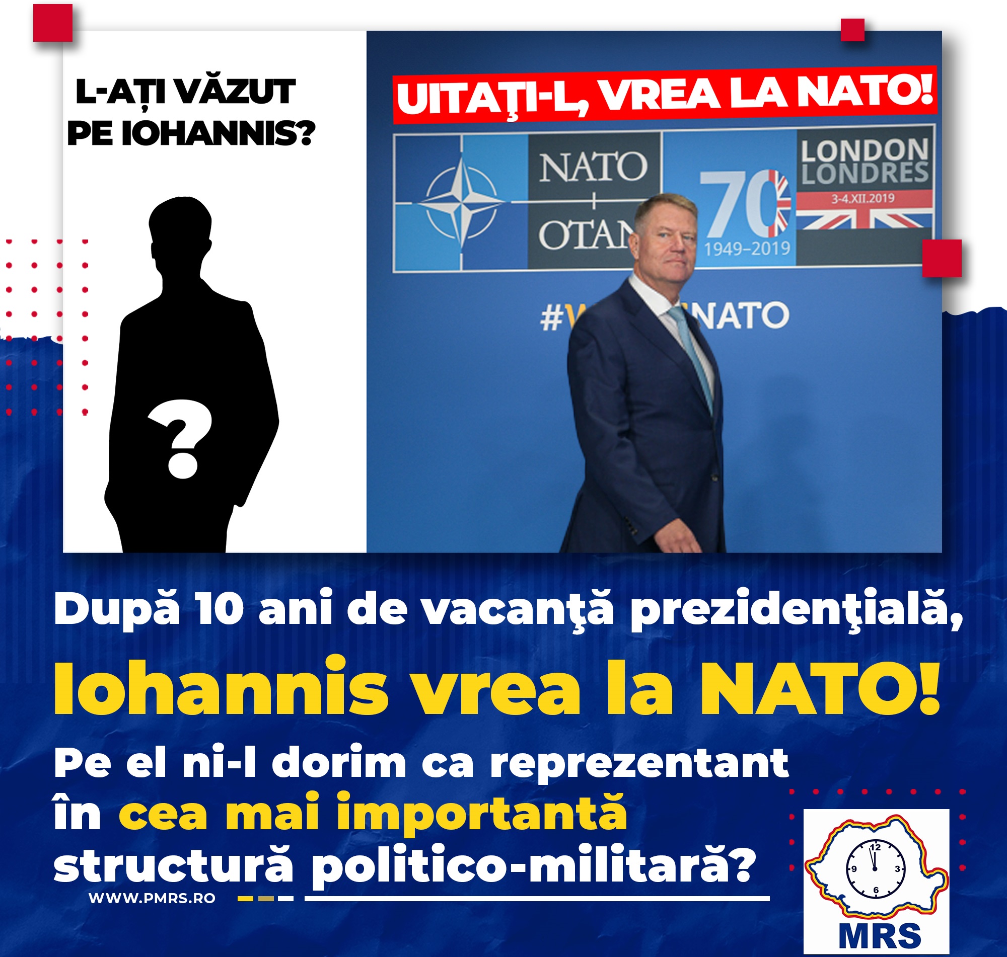 L-ați văzut pe Iohannis? Uitați că este aici!