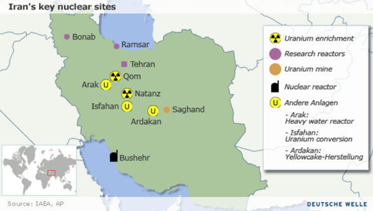 Iranul şi-a închis instalaţiile nucleare în ziua atacului în Israel