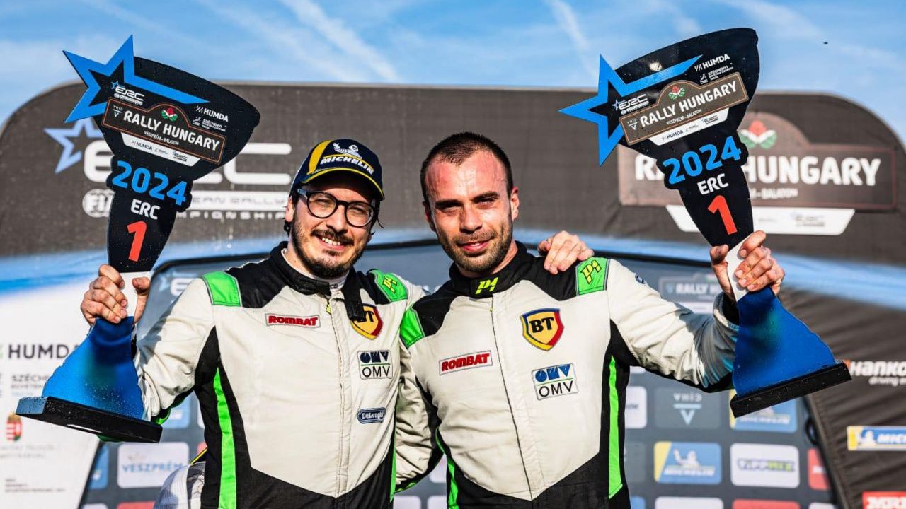 Reușită istorică: Simone Tempestini a câștigat prima etapă a Campionatului European de Raliuri