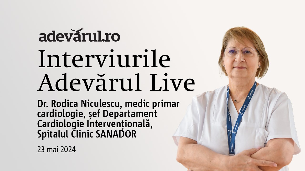 Adevărul Live de la 13.00: Evoluția intervențiilor minim invazive în tratamentul trombozei venoase profunde