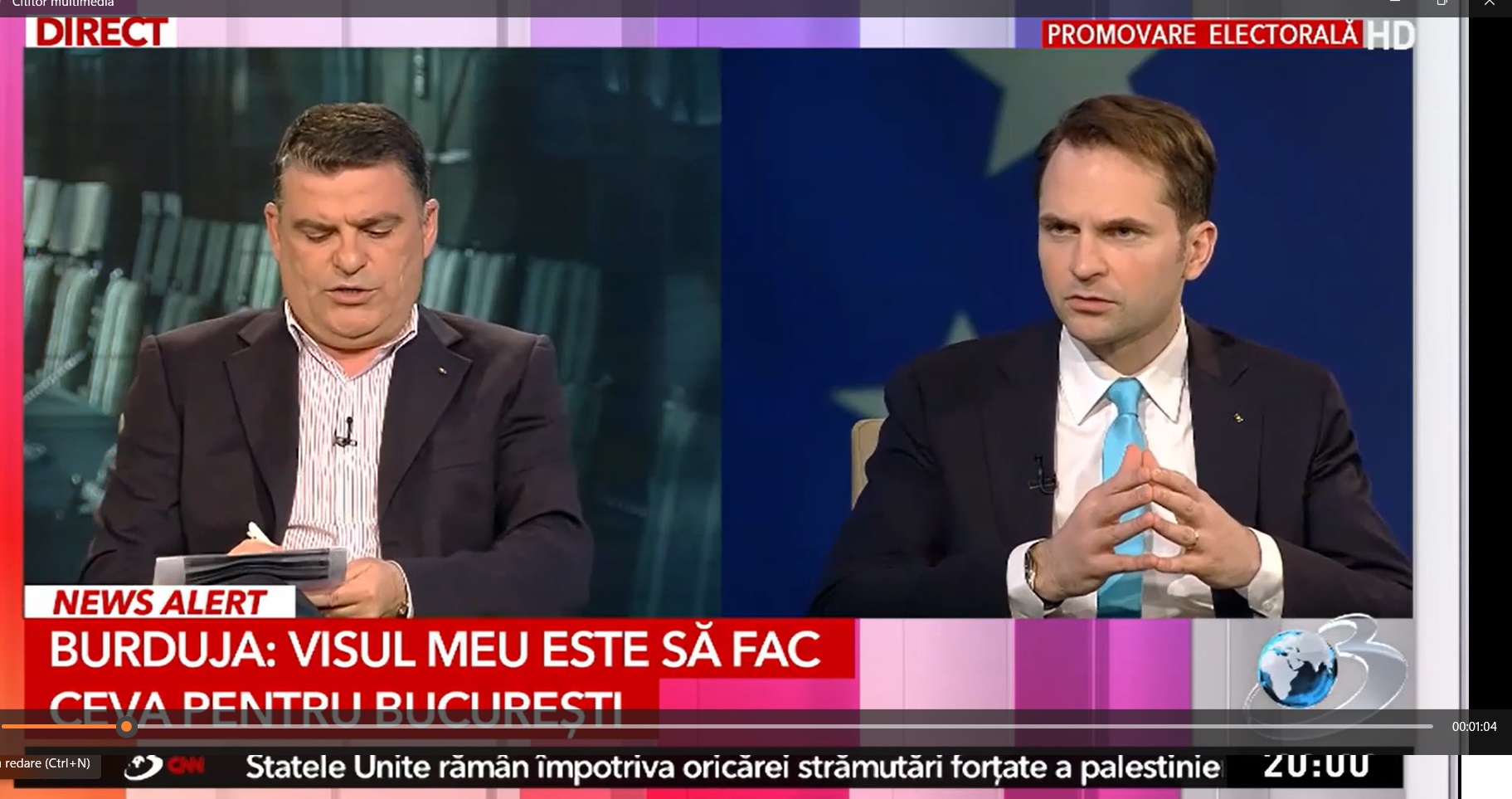 Nicușor DAN a mințit POPORUL cu TELEVIZORUL