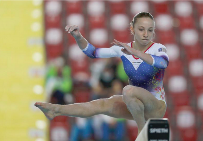 Ana Maria Bărbosu, locul patru în finala de la sărituri la Europene