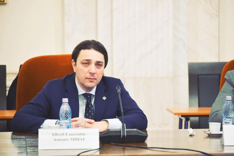 Senatorul Alfred Laurențiu Mihai, întâlnre cu omologii muntenegreni în cadrul Comisiei pentru Afaceri Europene