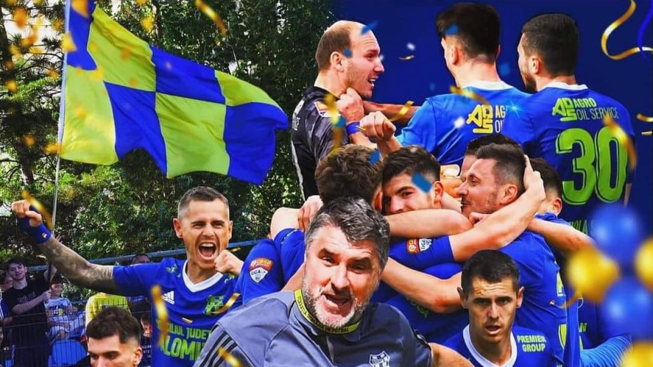 Unirea Slobozia, matematic campioană în Liga 2! Fostul atacant dinamovist Adrian Mihalcea face minuni pe banca tehnică
