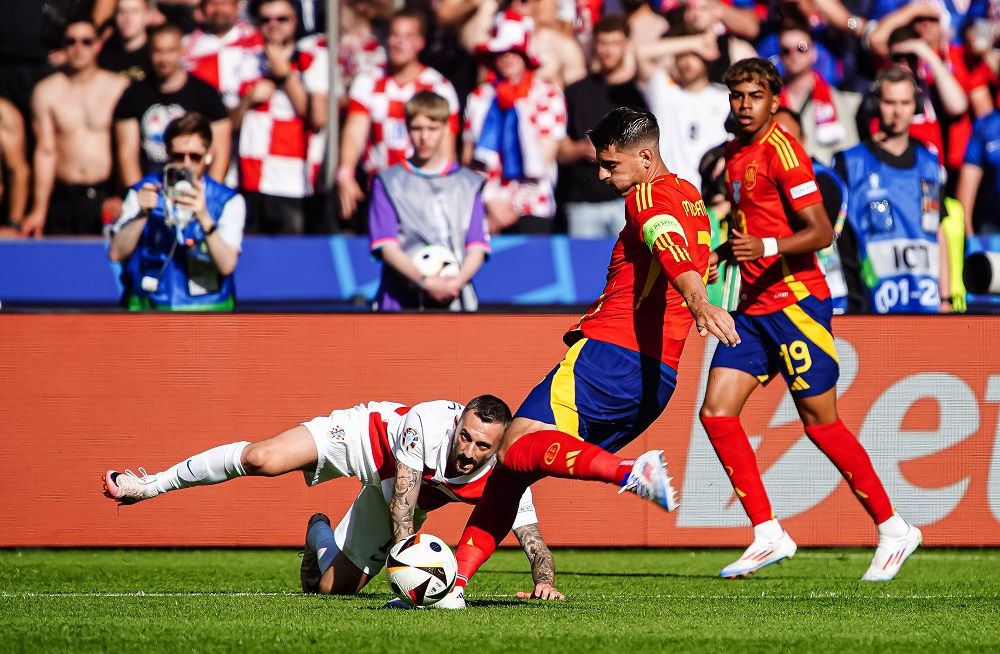 EURO 2024 | ACUM: Spania – Croația 2-0, în direct la Pro TV și pe VOYO! Fabian Ruiz îl umilește pe Luka Modric și majorează diferența