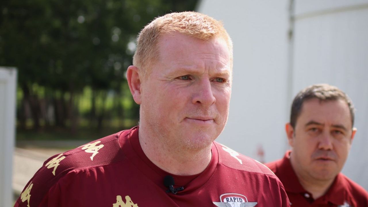 Neil Lennon nu le promite titlul rapidiștilor: „Vreau o echipă puternică și rapidă, solidă psihic. Procesul cere timp”
