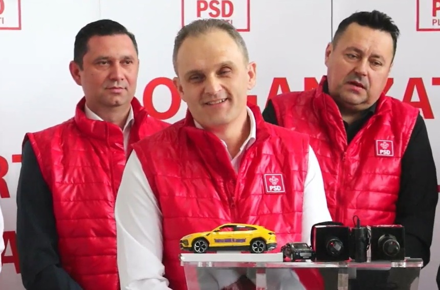 Candidatul PSD, Virgiliu Nanu, are cele mai multe voturi