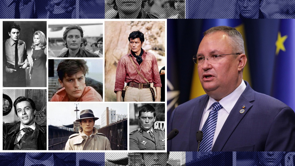 Nicolae CIUCĂ spune că Alain DELON a fost modelul lui, în viață/”Filmele lui rămân evadarea mea din comunism”