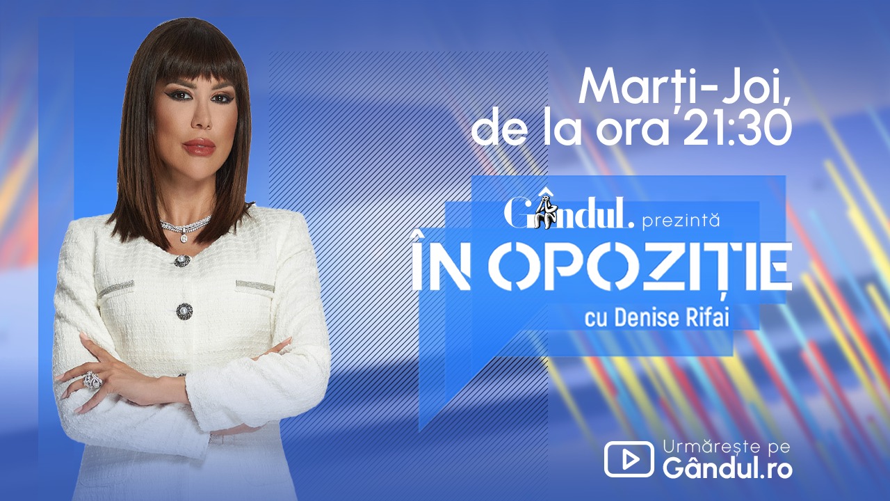 Denise Rifai lansează emisiunea „În Opoziție cu Denise Rifai”: ,,Stăm cu GÂNDUL la președinție și la viitorul României”