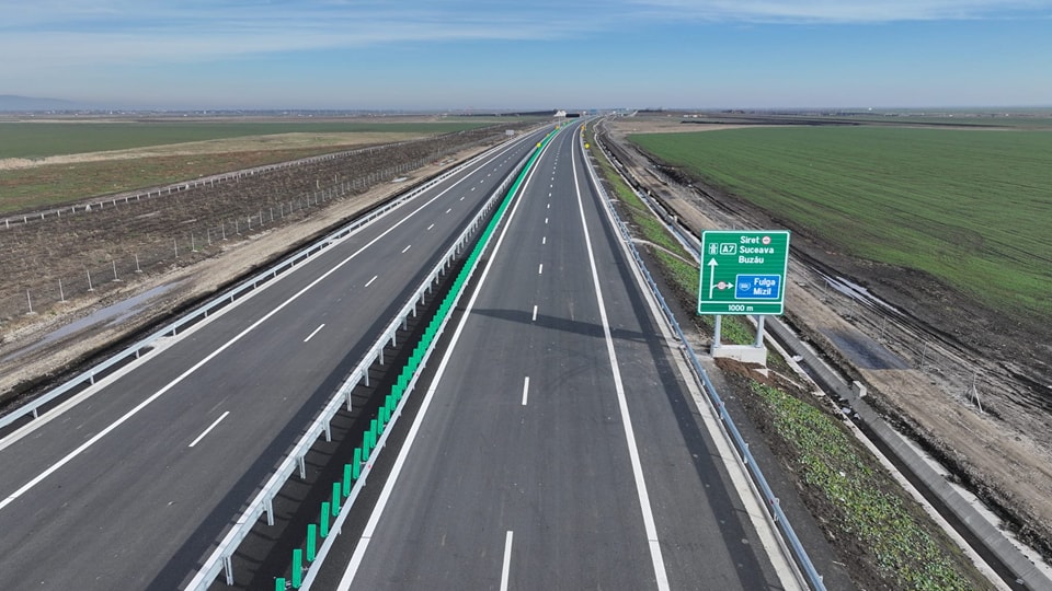 „Luni, 23 decembrie, deschidem CIRCULAȚIA pe încă 21 km din A7”