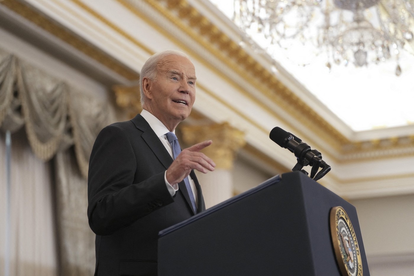 Președintele BIDEN evocă realizările mandatului /„Ne aflăm într-un punct de inflexiune”, dar „Statele Unite câștigă competiția mondială”