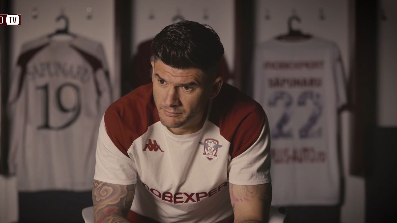 Cristi Săpunaru, interviu emoționant înainte de retragerea de la Rapid: ”Prima mea dragoste. A intrat în sânge și nu a mai ieșit”