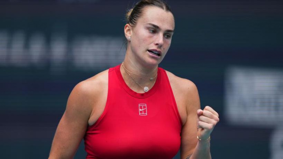 Arina Sabalenka s-a calificat fără emoţii în turul al treilea la Roma