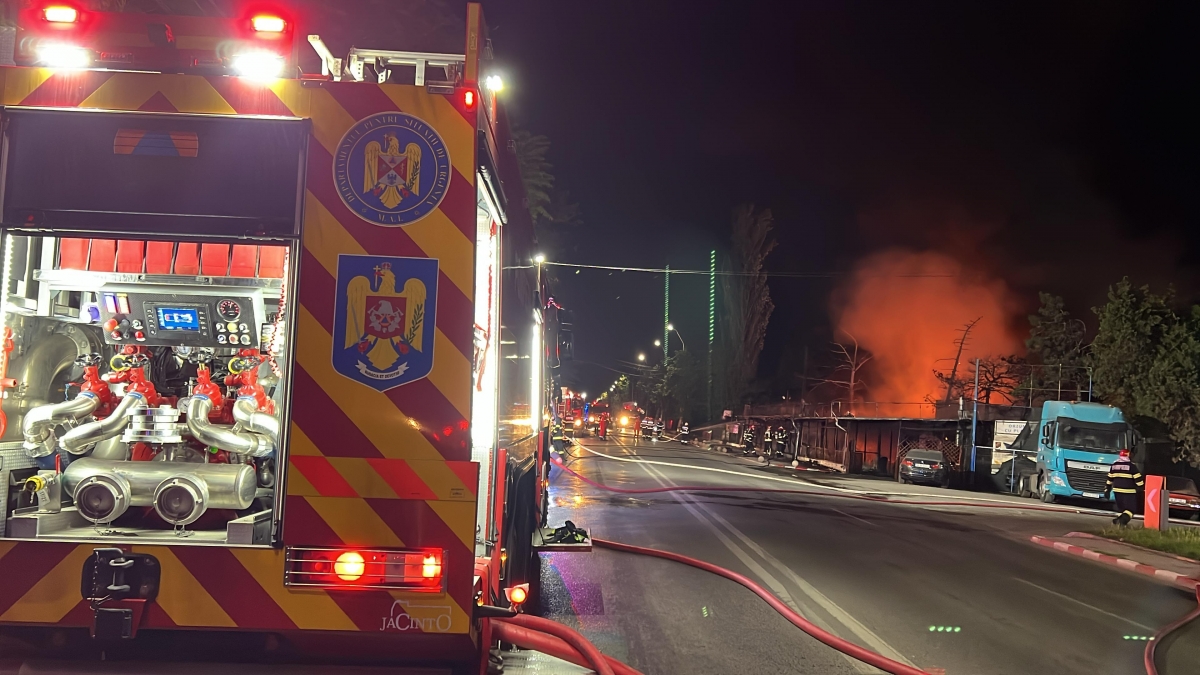Alertă la limita dintre București și Voluntari