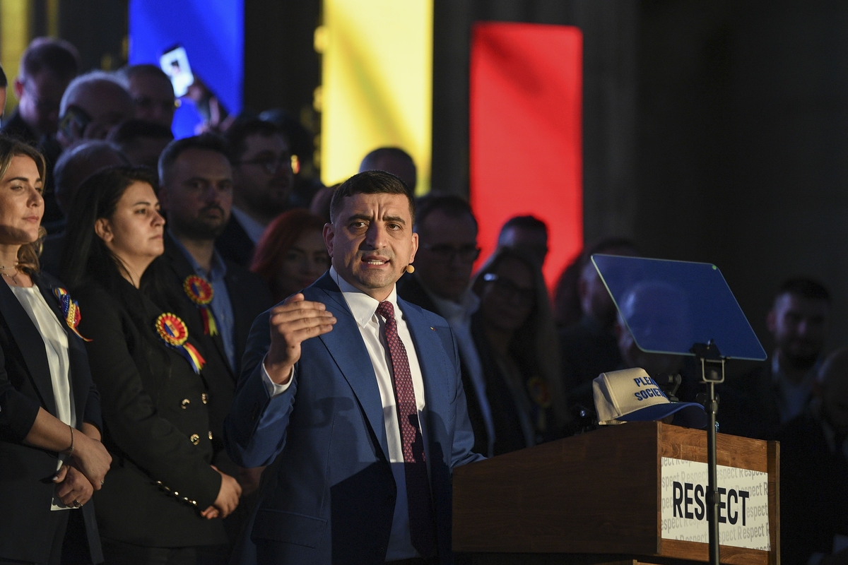 Alegerile prezidenţiale au fost câştigate în judeţ de Simion, cu 53,57%