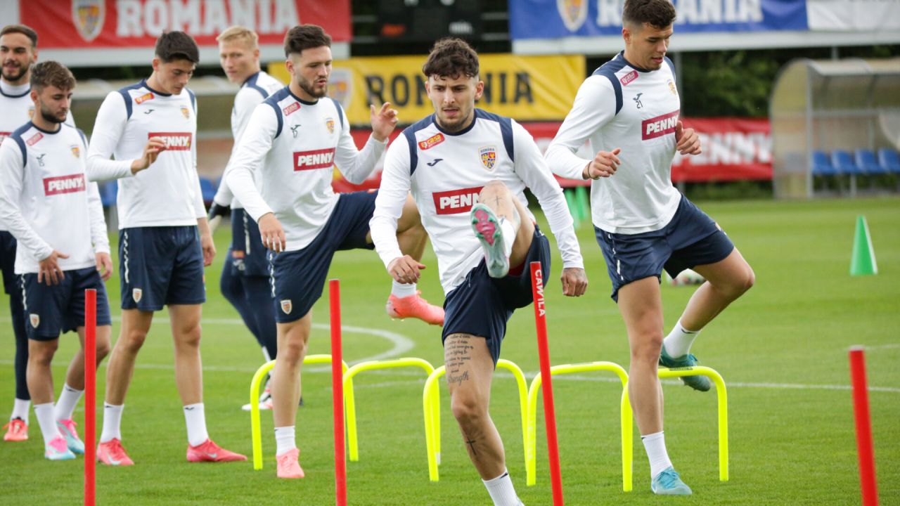 Primul antrenament în Austria pentru naționala de tineret înainte de EURO U-21 2025, transmis de PRO TV, Pro Arena și VOYO!