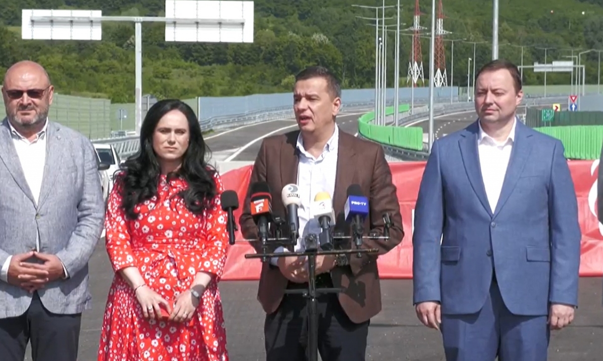 VIDEO Se deschide circulația – Pe autostradă de la Craiova la Constanța. Grindeanu, pe A1: ‘Sunt lucrări pe care nu avem voie să le oprim’