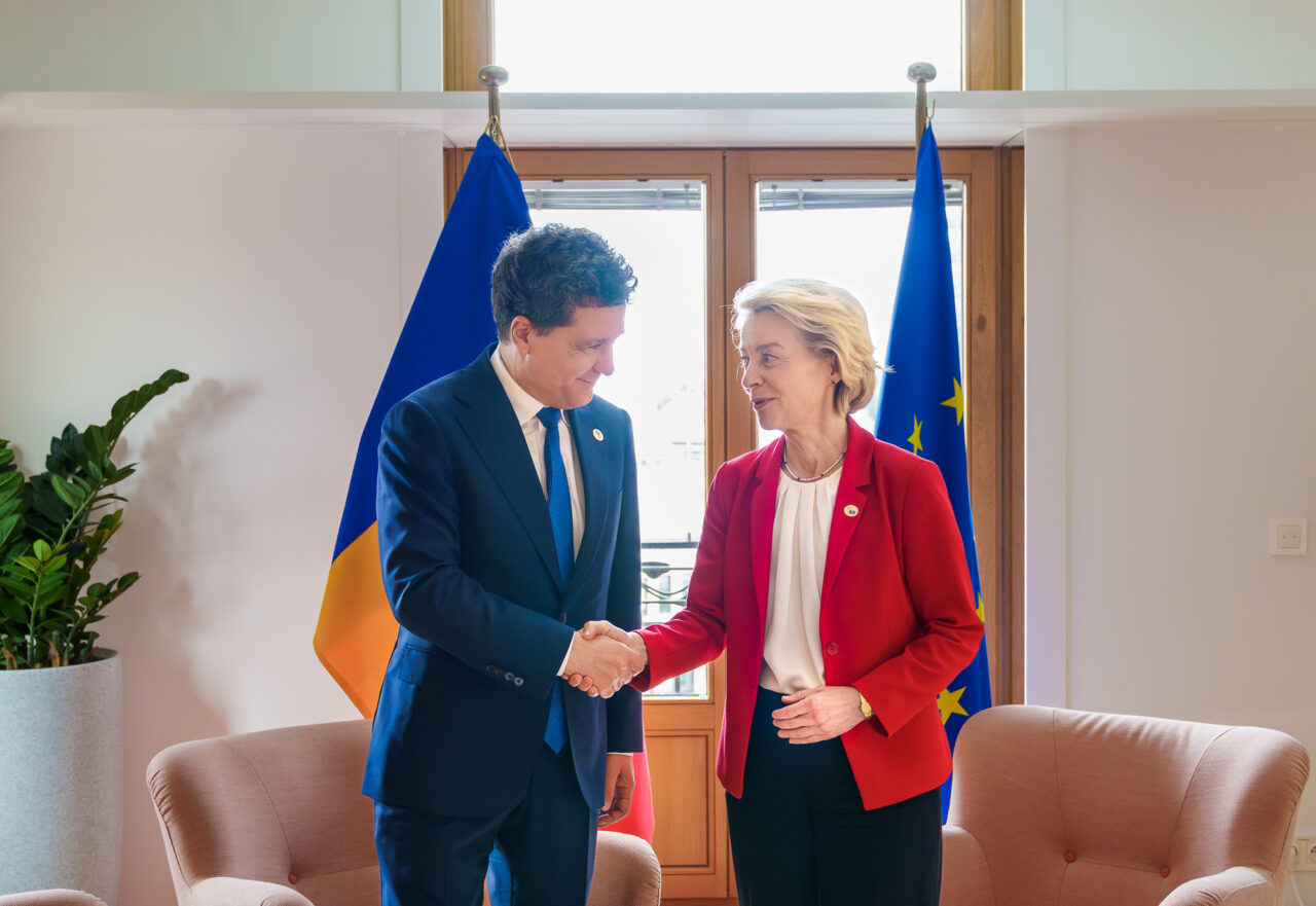 Nicușor Dan, prima întâlnire din calitatea de președinte cu șefa Comisiei Europene