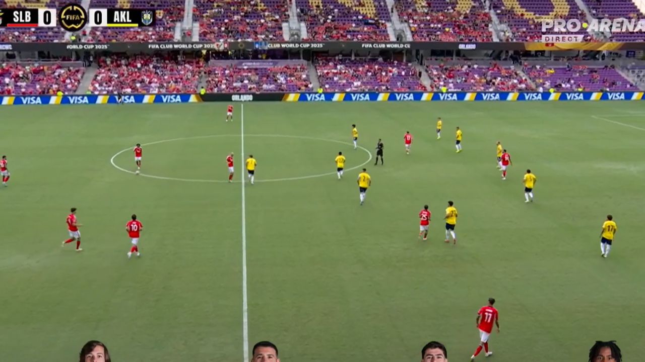 Benfica – Auckland City 1-0, ACUM, în direct la PRO Arena și pe VOYO! Di Maria a deschis scorul