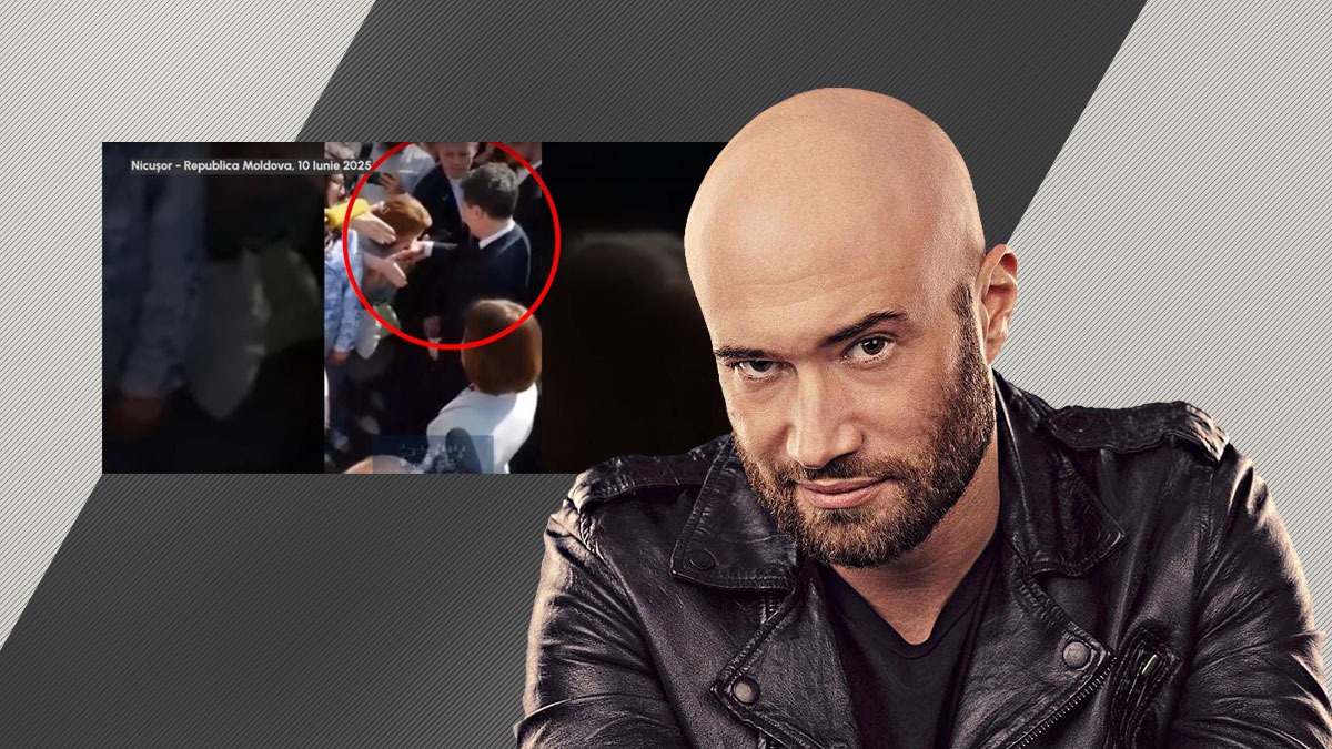 O femeie i-a sărutat mâna lui Nicușor Dan, la Chișinău. Mihai Bendeac NU A REACȚIONAT încă