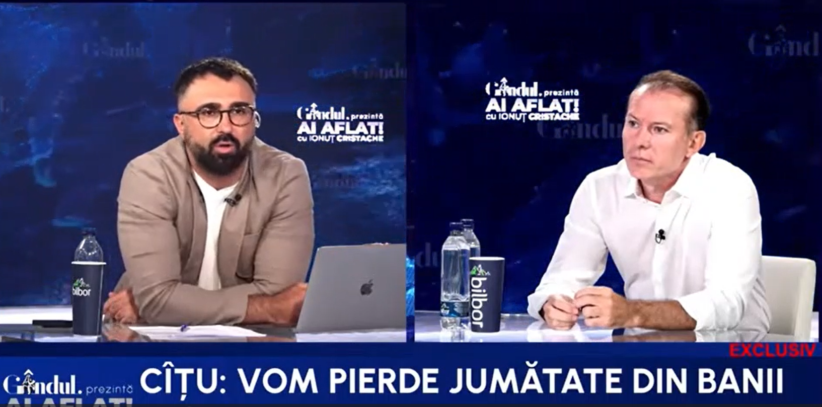 „Oameni buni în finanțe mi-au adus niște scenarii”