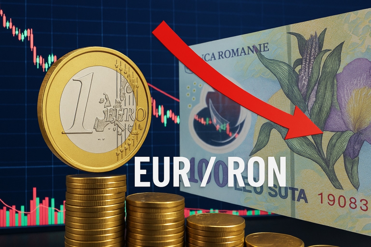 Euro trades at RON 5.0751
