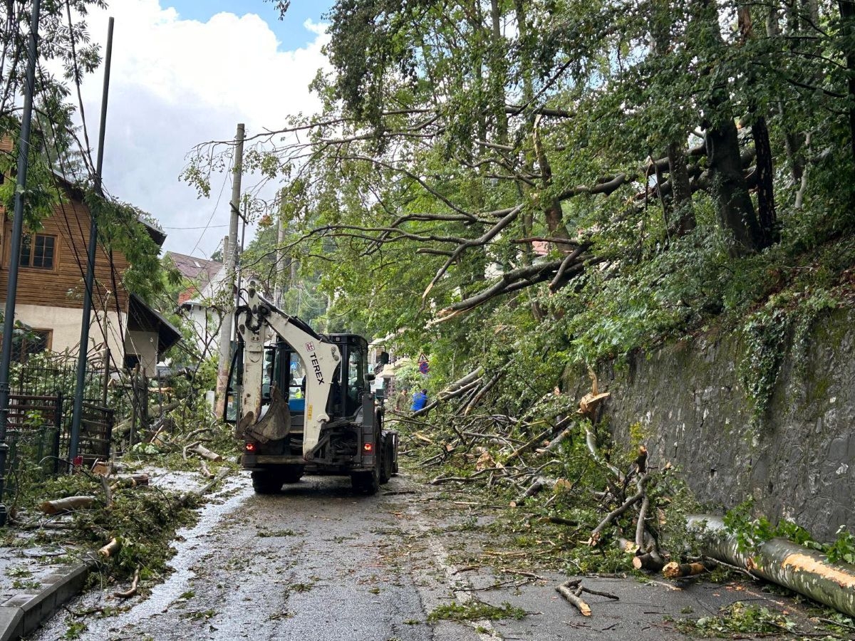 vila lui Cristi Borcea, devastată după ce furtuna a făcut ravagii în toată stațiunea