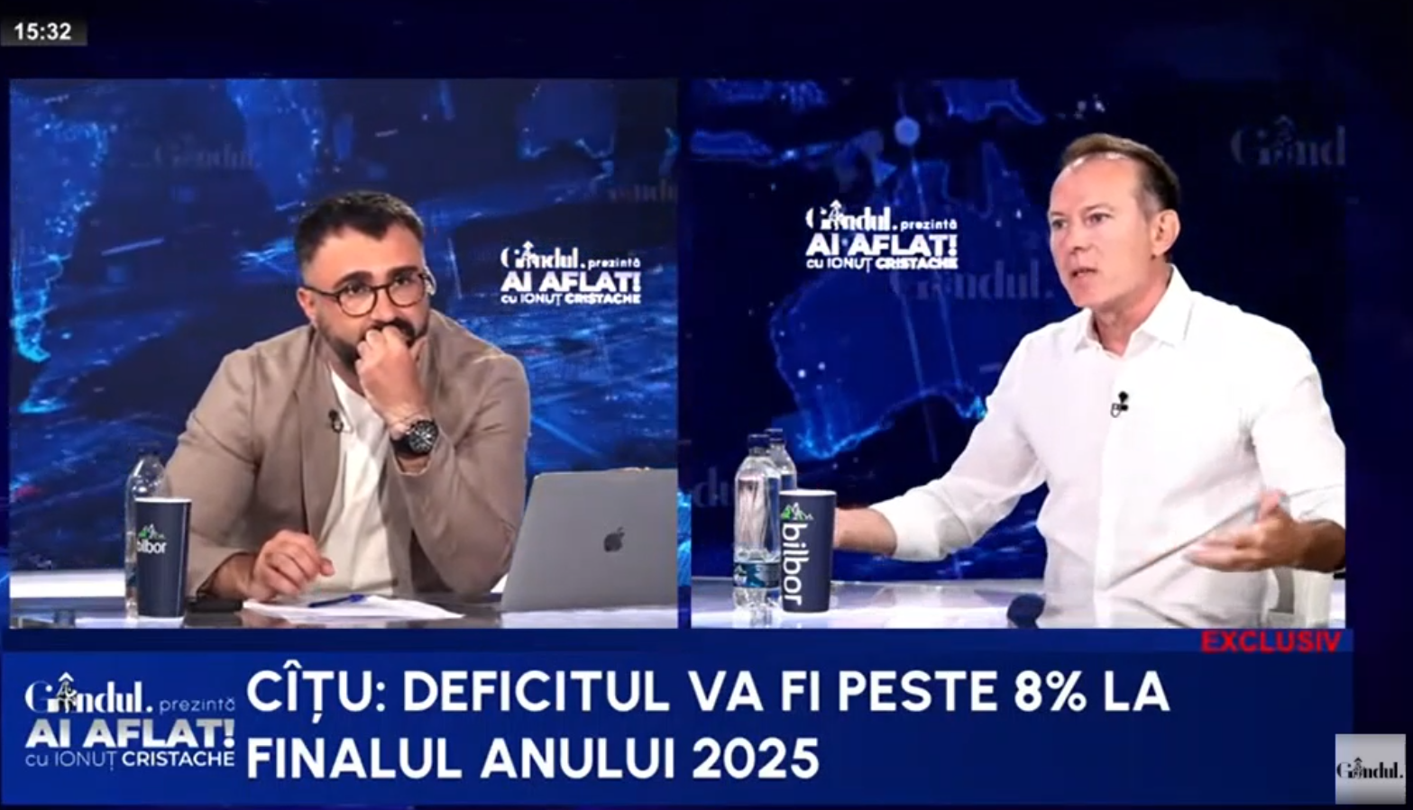 Florin Cîțu:”TVA-ul ar putea ajunge la 24%. Cred că România intră în recesiune”