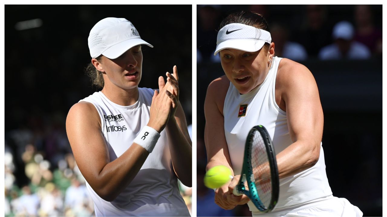 Finala Wimbledon 2025, Iga Swiatek – Amanda Anisimova: poloneza câștigă primul set cu 6-0. Scorul de moment, ireal