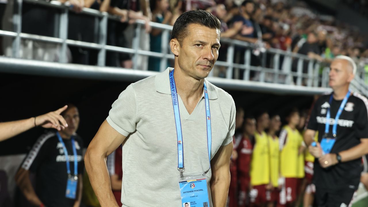 Reacția lui Costel Gâlcă după ce Cristi Manea a anunțat că vrea să plece de la Rapid