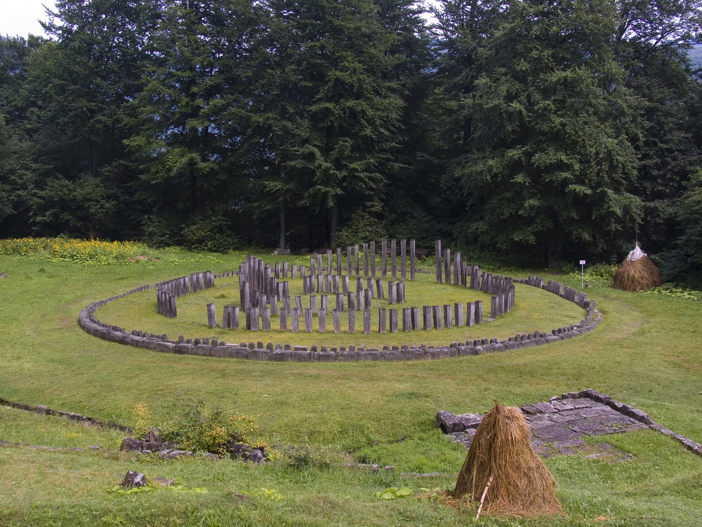 Pietrele de la Sarmizegetusa au devenit jgheaburi pentru vite