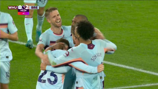 West Ham – Brentford 0-2. Nuno Espirito Santo rămâne fără victorie