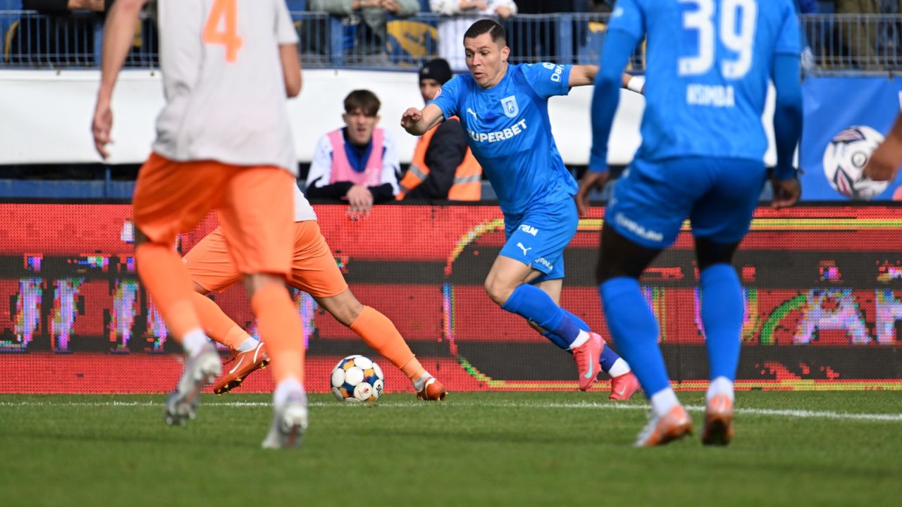 Metaloglobus – Universitatea Craiova 0-0, ACUM, pe Sport.ro! Ratare imensă pentru olteni