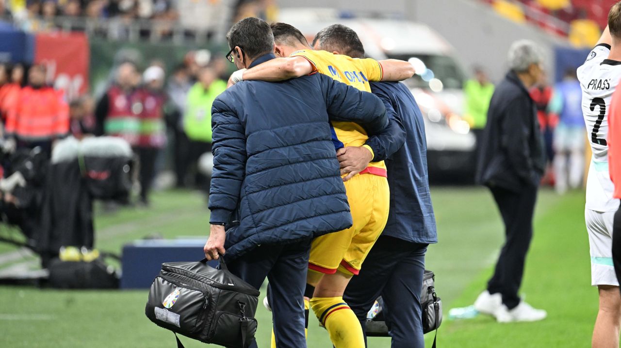 Vești proaste pentru FCSB! Cât poate lipsi Mihai Popescu după ce s-a accidentat în meciul cu Austria