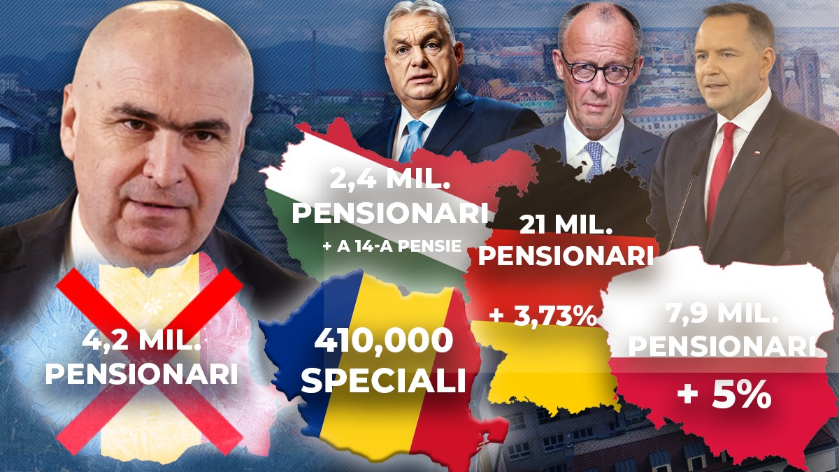 În timp ce Bolojan a scăzut pensiile românilor și încearcă să scoată magistrații vinovați pentru lipsa finanțării și inechităților, Ungaria, Polonia și Germania se îngrijesc de soarta seniorilor, caută soluții și cresc substanțial veniturile pensionarilor