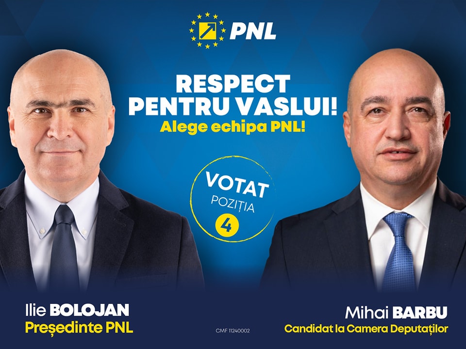 Bolojan se încurcă în minciuni. Îl apără pe șeful PNL Vaslui și spune că e liberal de 30 de ani. De fapt Barbu este traseist de 30 de ani. A trecut pe la PSD, UNPR si PPDD, înainte de PNL
