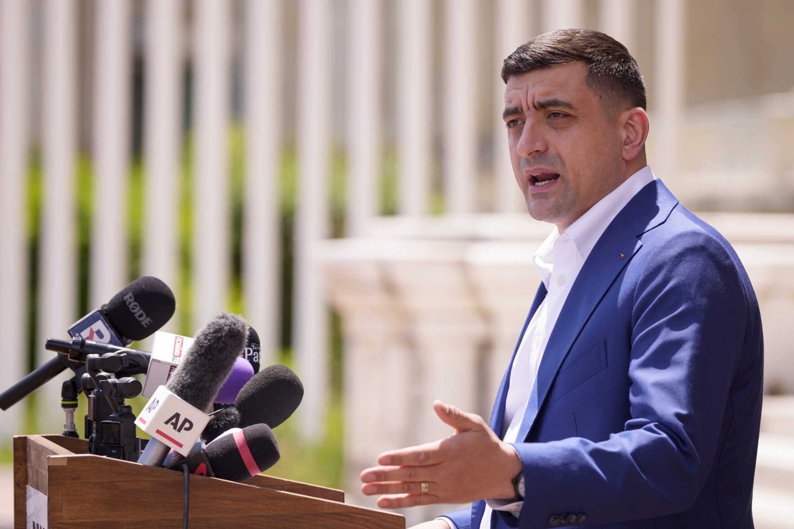 George Simion urmează să fie votat pentru un nou mandat în fruntea partidului AUR