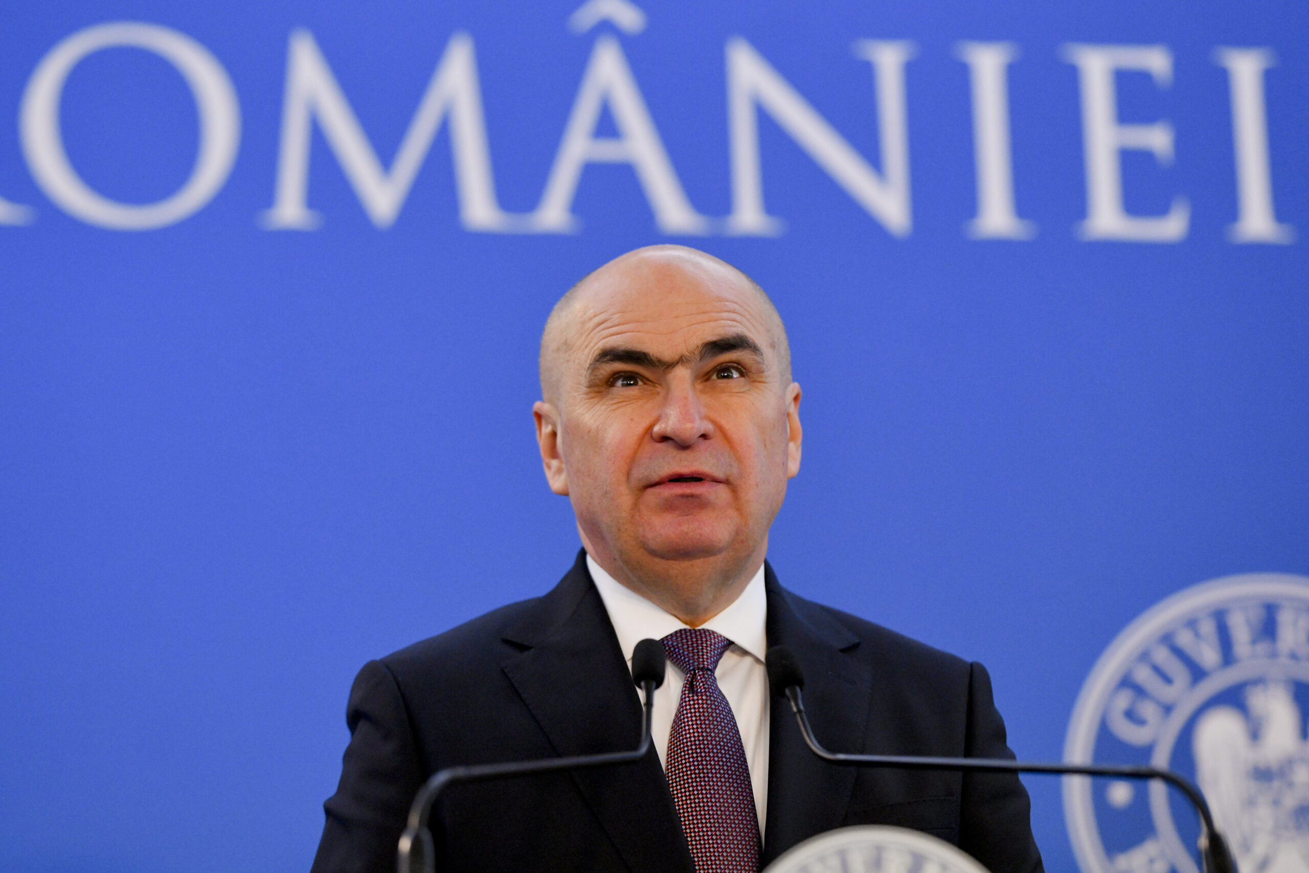 Ilie Bolojan face declarații de la Palatul Victoria, după ce PSD a cerut demisia ministrului Mediului, Diana Buzoianu