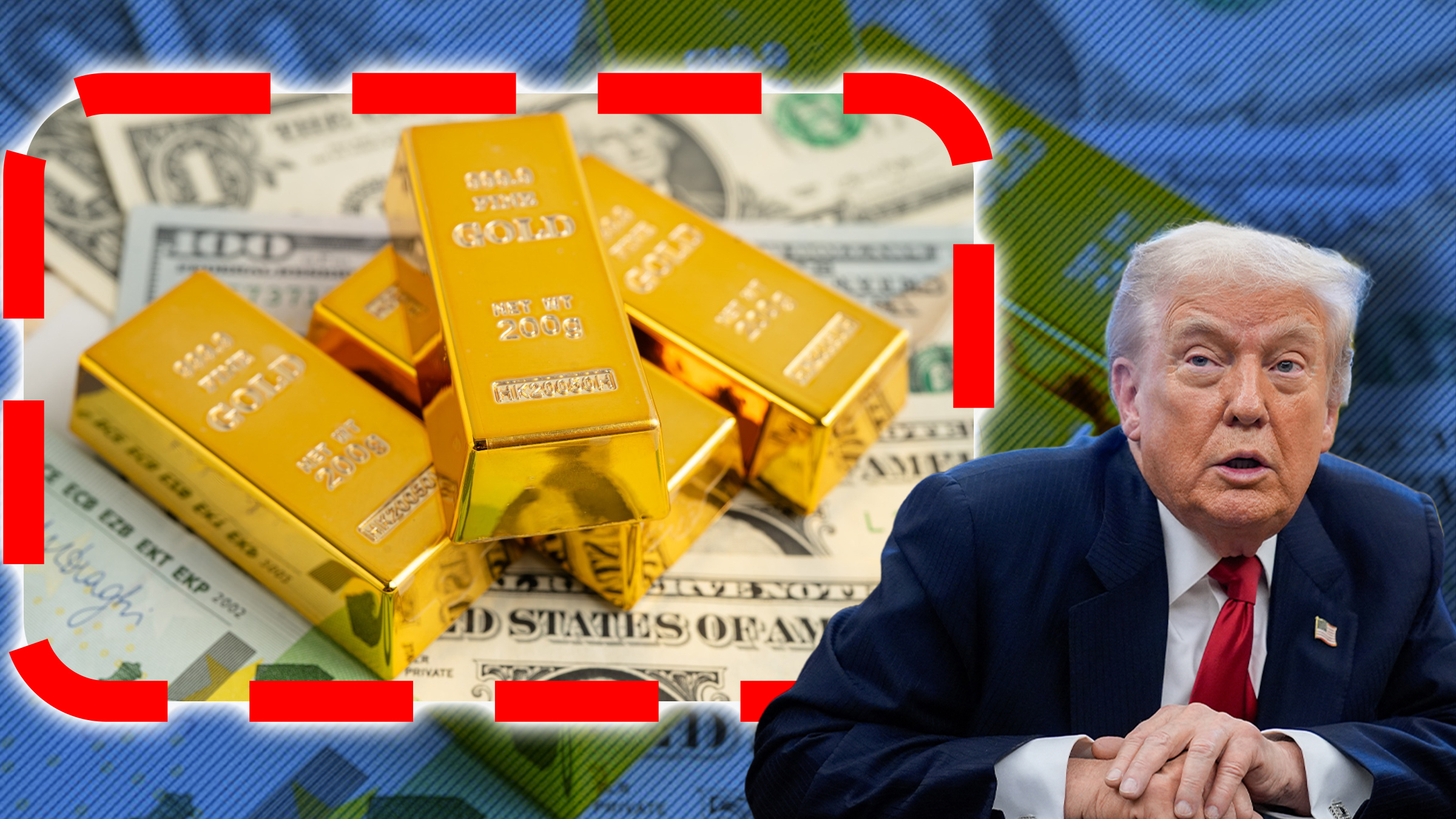 Aurul trece de 5.000 de dolari pe uncie pentru prima dată în istorie.