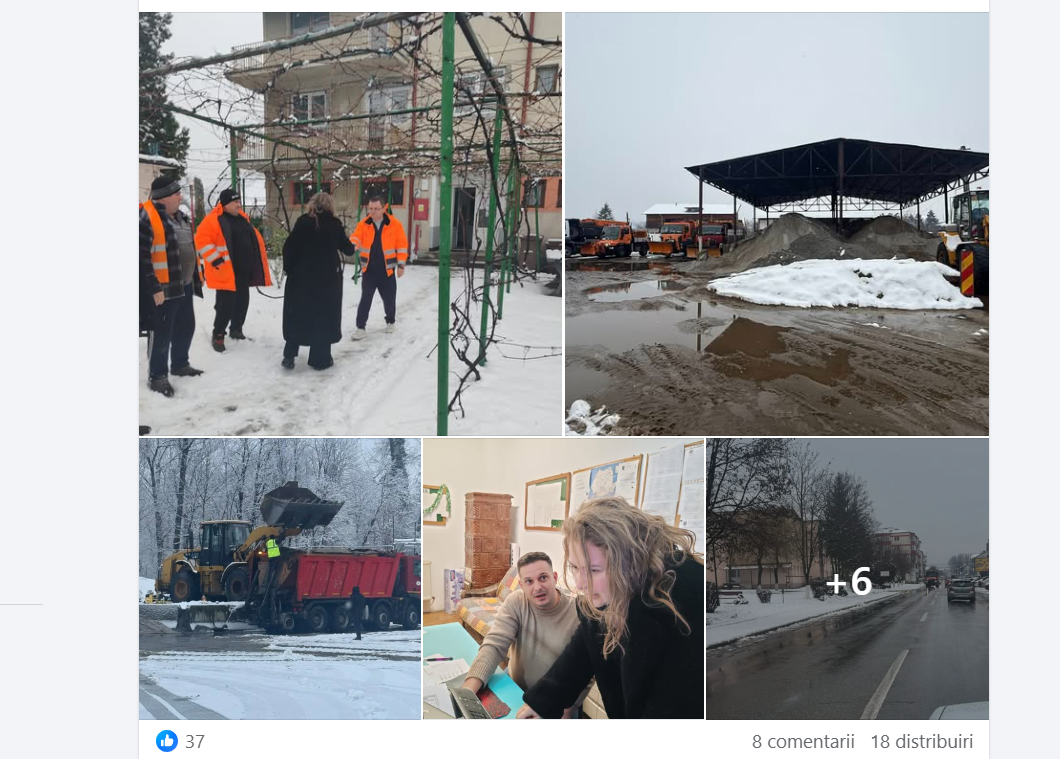 În Argeş, să faci ce zice drumarul, nu ce face. Regia de Drumuri are curtea plină de gropi şi noroi, iar la intrare nu e făcută pârtie