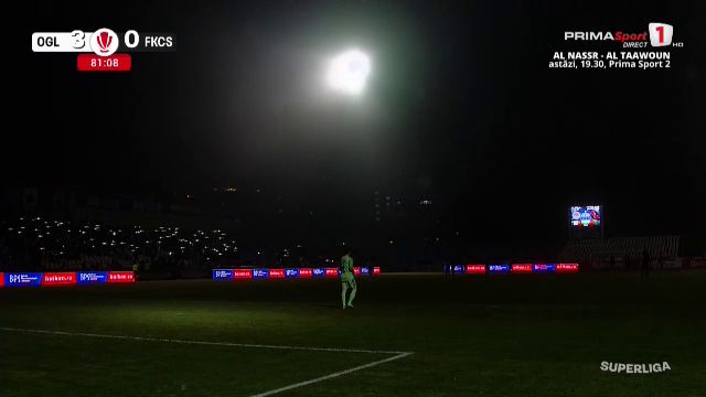 Oțelul Galați – Csikszereda, întrerupt în minutul 81. Ce s-a întâmplat | UPDATE