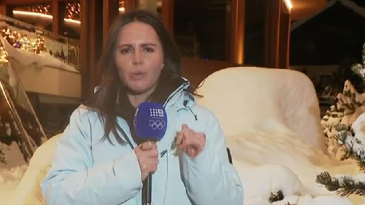 O prezentatoare TV a băut înainte de un live de la Jocurile Olimpice. Femeia și-a cerut scuze, iar imaginile cu ea au ajuns virale 