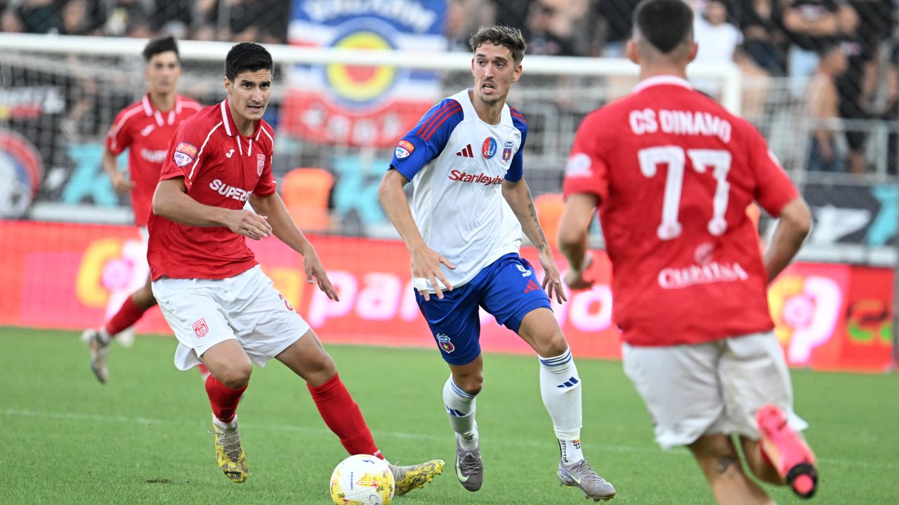 Steaua – Dinamo cu 4 goluri și scandal ACUM în Ghencea, primul gol a venit în secunda 12! Cealaltă variantă din ”Eternul derby” al fotbalului românesc