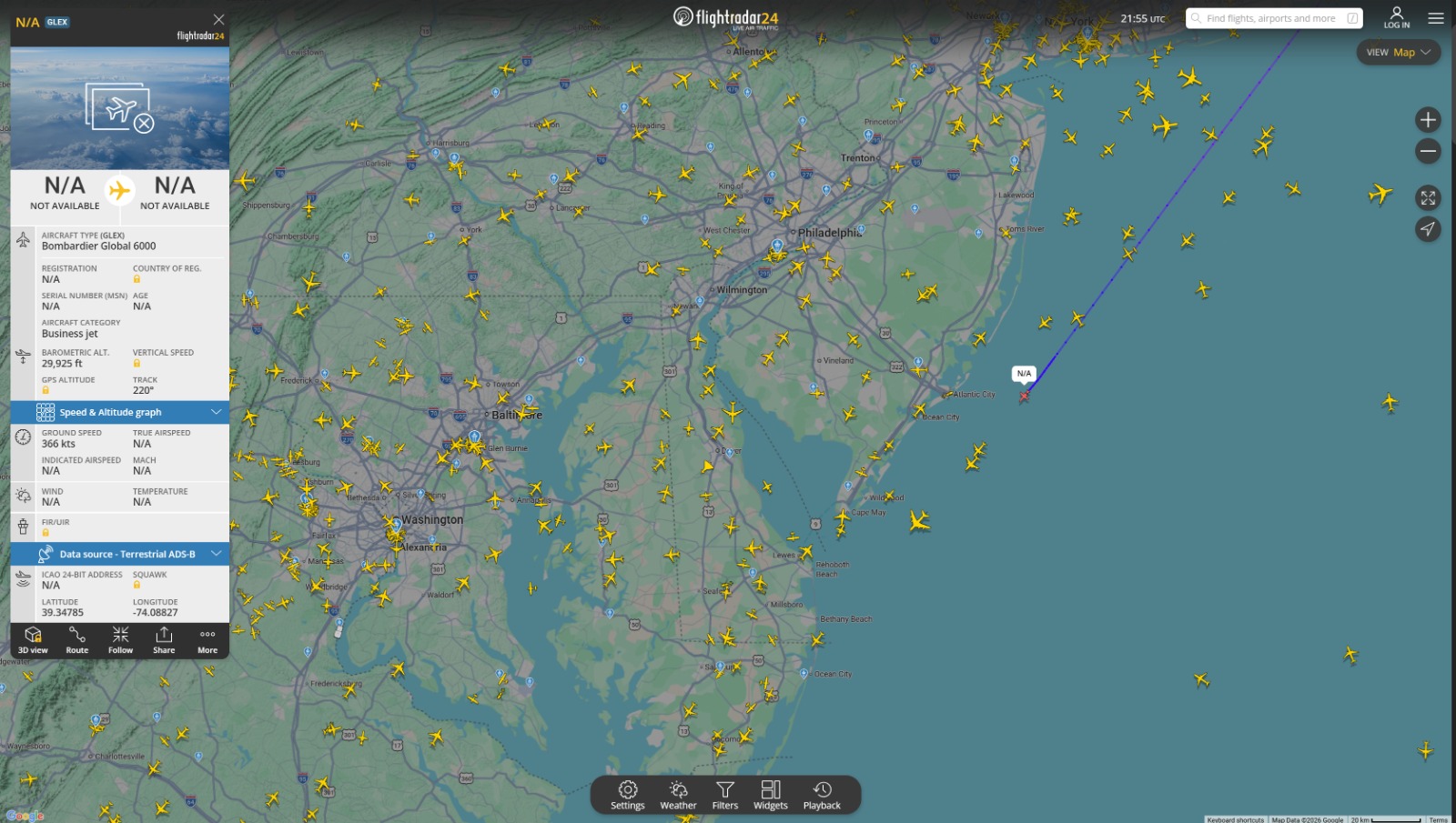 Președintele Nicușor Dan ajunge în câteva momente la Washington, cu avionul privat Bombardier Global 6000. Ce program are în SUA