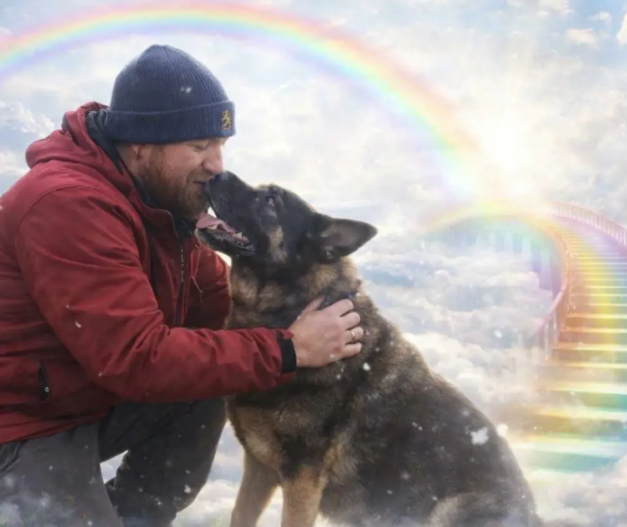 Și-a condus cățelușa pe ultimul drum, apoi s-a aruncat în ocean: povestea tulburătoare a unui bărbat suferind de o boală în fză terminală