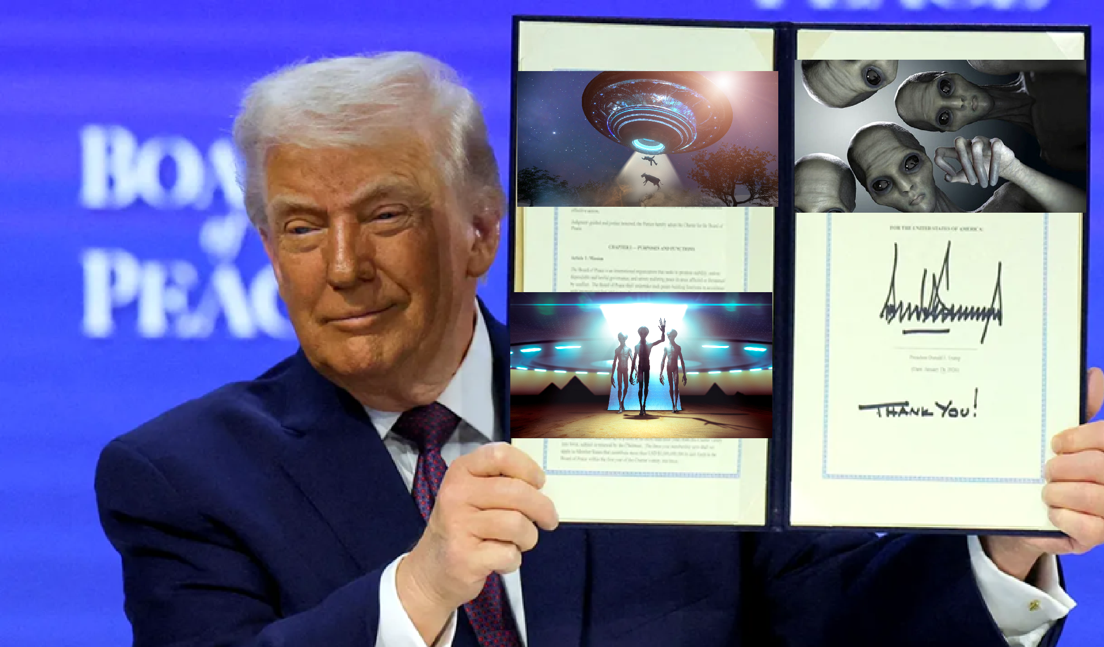 Credeți în extratereștri, la fel ca Barack Obama? Trump răspunde: „Poate îl ajut să iasă din încurcătură și declasificăm dosarele”