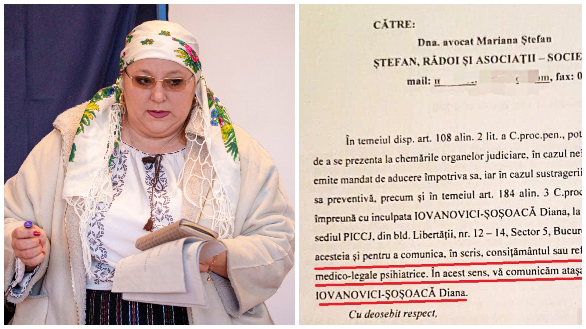 Diana Șoșoacă, chemată luni la Parchet pentru expertiză psihiatrică. Parlamentara acuză autoritățile de „bolșevism”